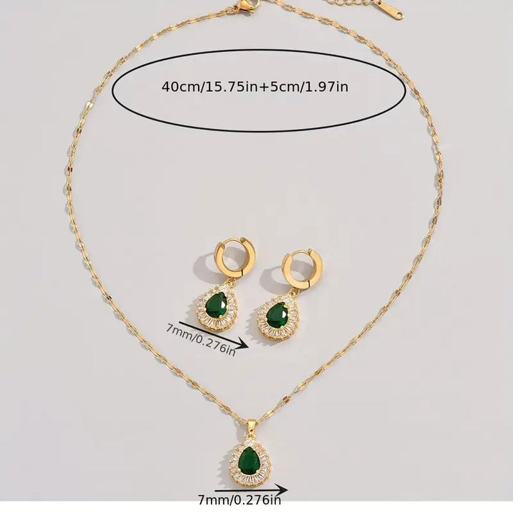 Schmuckset Rheya Lysandelle | Gold