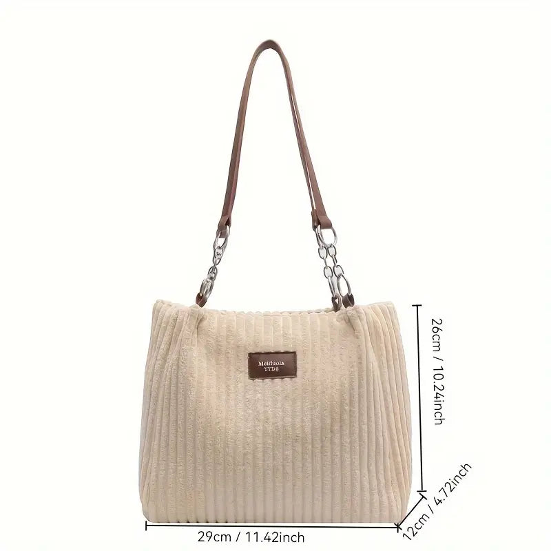 Marla Strandtasche aus Baumwoll-Kord foto 7