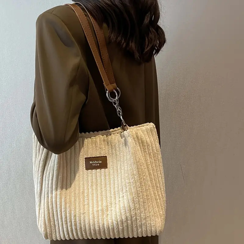 Marla Strandtasche aus Baumwoll-Kord foto 5