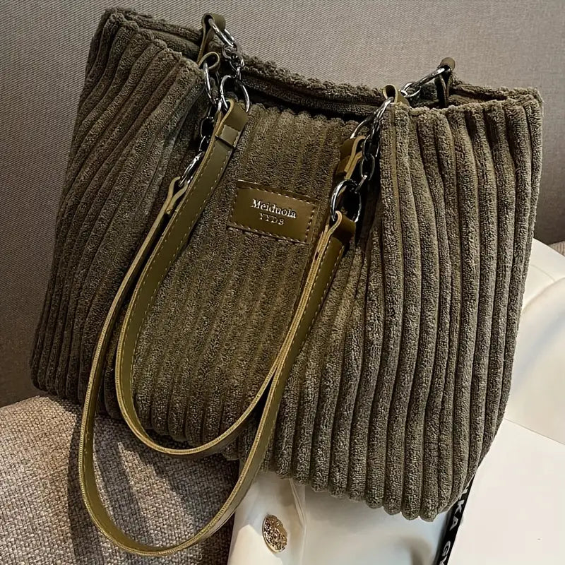 Marla Strandtasche aus Baumwoll-Kord foto 2