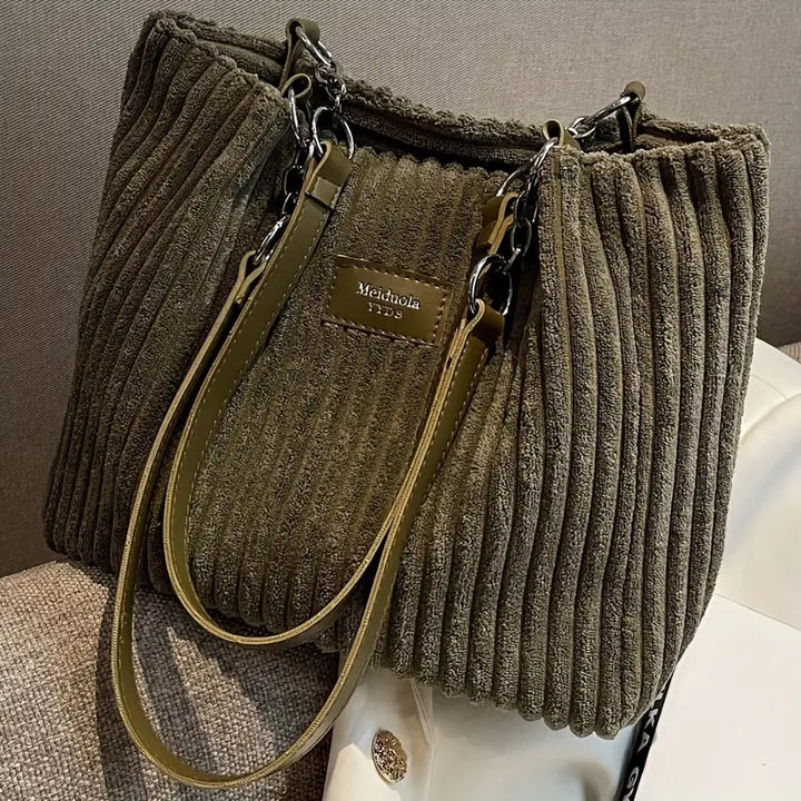 Marla Strandtasche aus Baumwoll-Kord foto 2