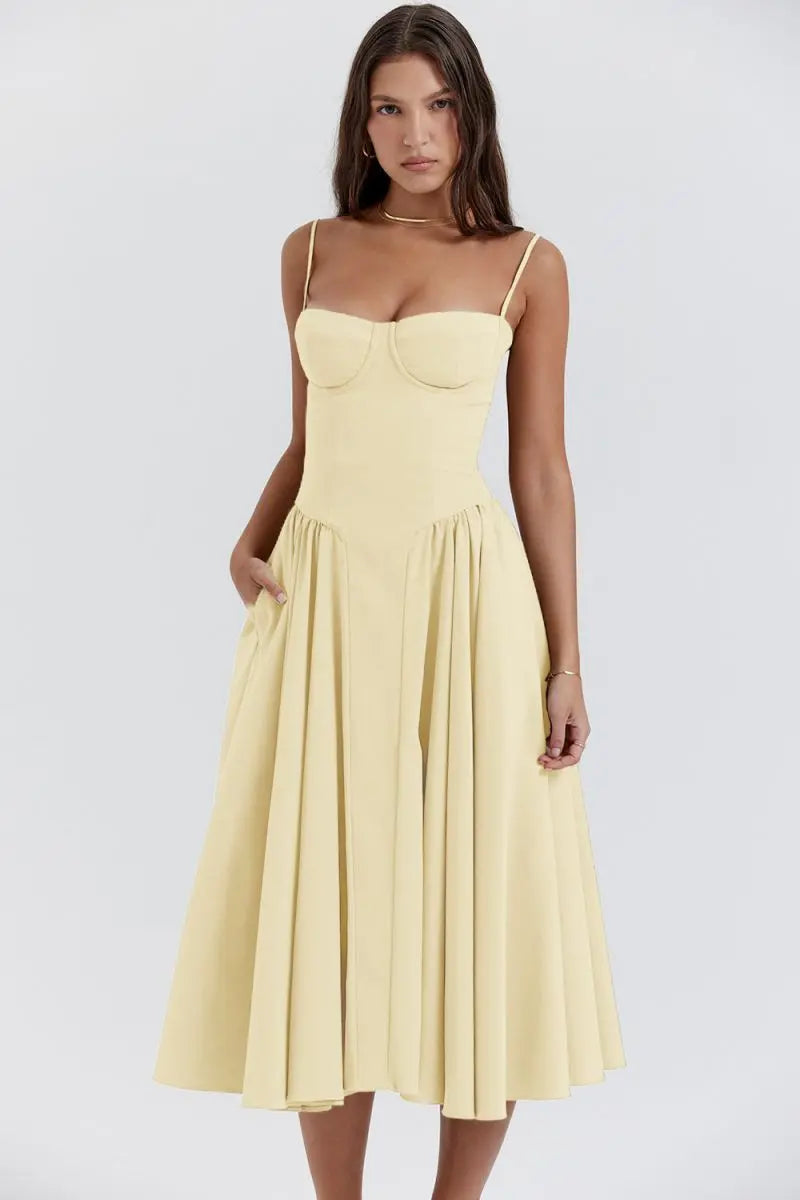 Amara Korsett Maxikleid für Hochzeitsgäste foto 7