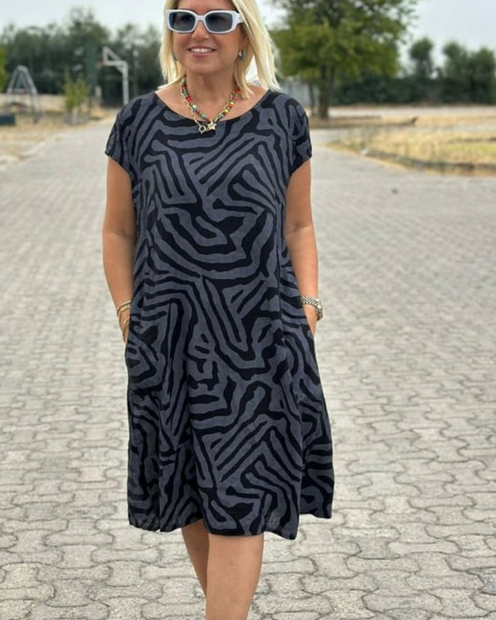 Avanille Strandkleid mit Rundhalsausschnitt foto 3
