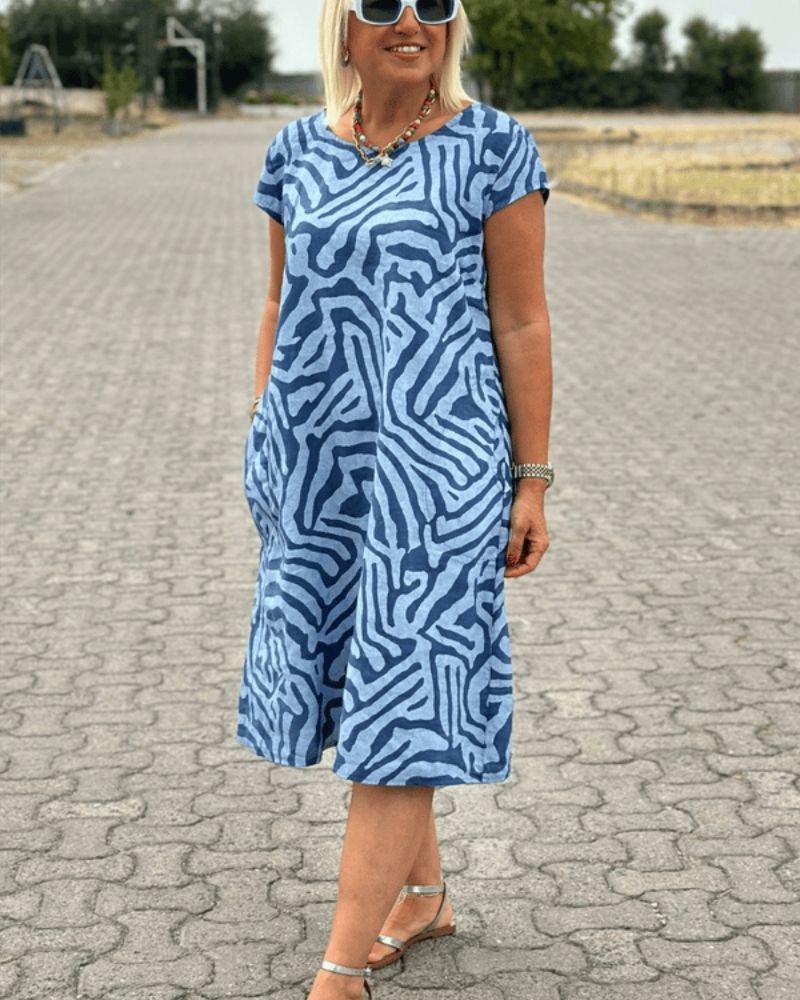 Avanille Strandkleid mit Rundhalsausschnitt foto 6