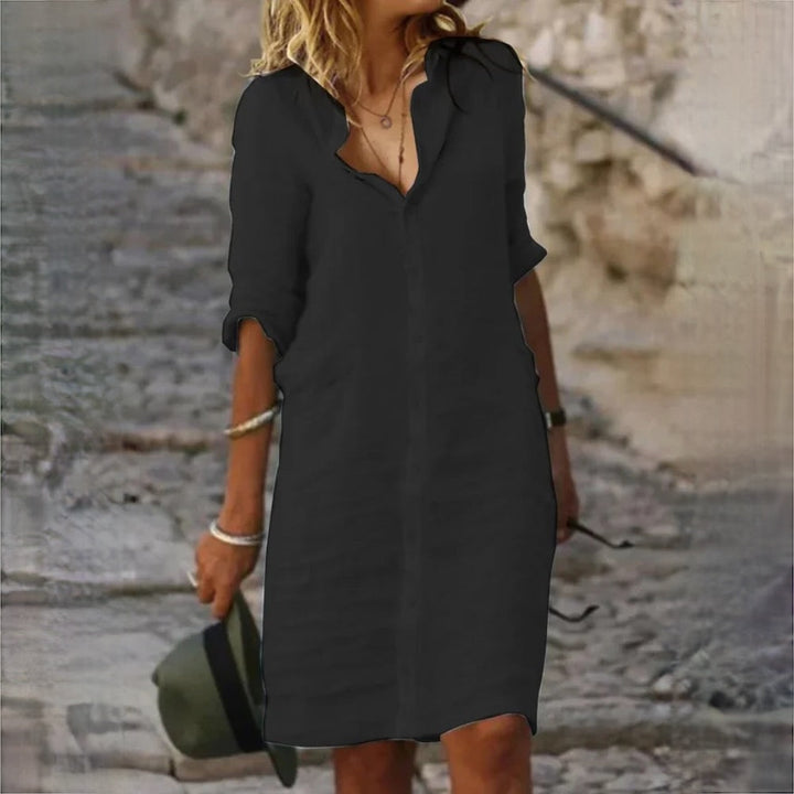 Amara Leinenkleid mit sommerlicher Leichtigkeit foto 2
