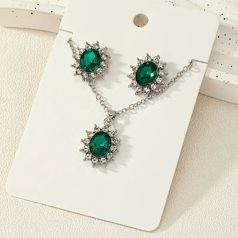 Schmuckset Katya Smeryn | Weißgold