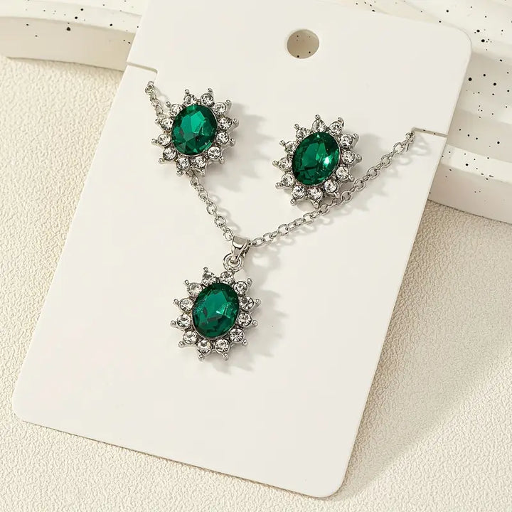 Schmuckset Katya Smeryn | Weißgold