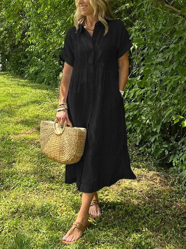 Ruby Maxikleid aus luftiger Baumwolle foto 8