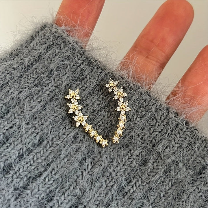 Zeitlose Blumen Ohrringe