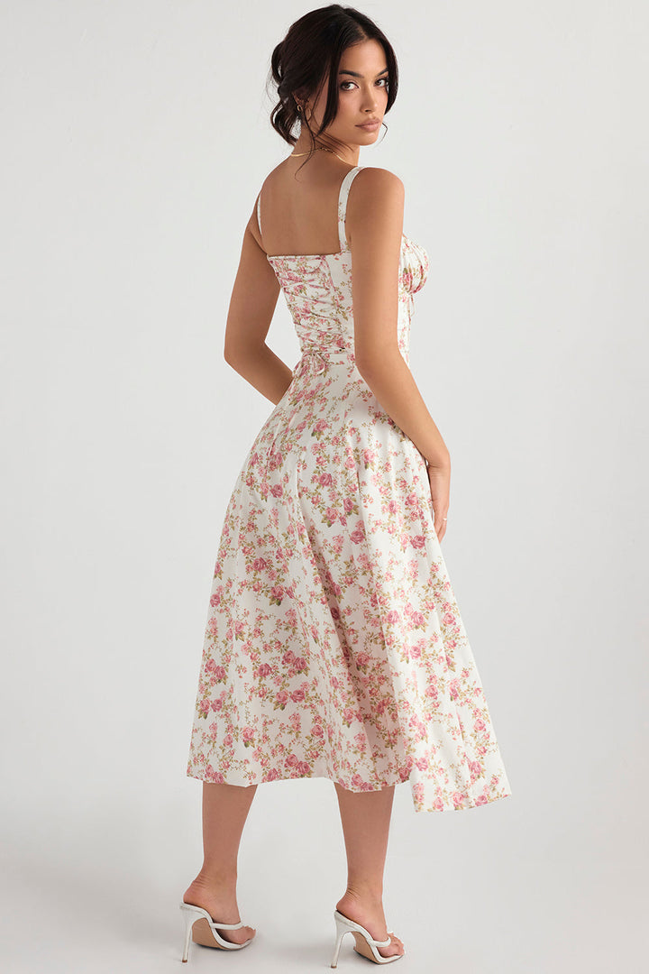 Anna Taillenformendes Midikleid für Hochzeitsgäste foto 3