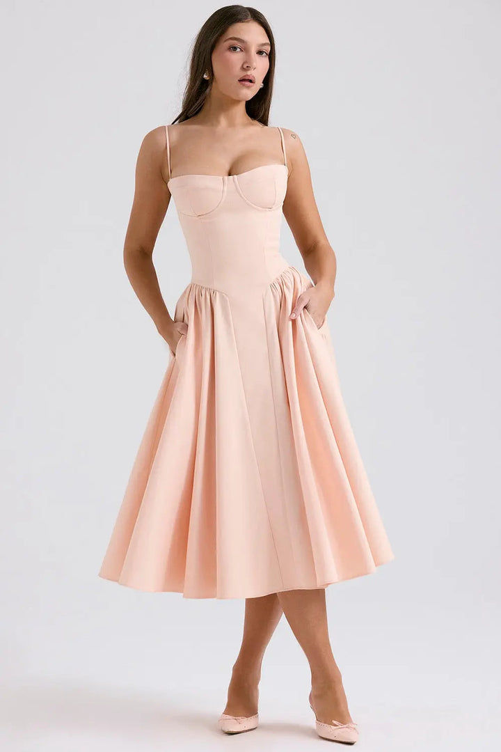 Amara Korsett Maxikleid für Hochzeitsgäste foto 5