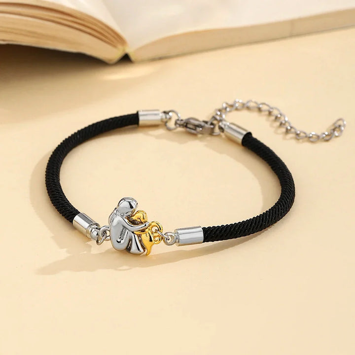 „Für immer im Herzen“ Hund Seilarmband