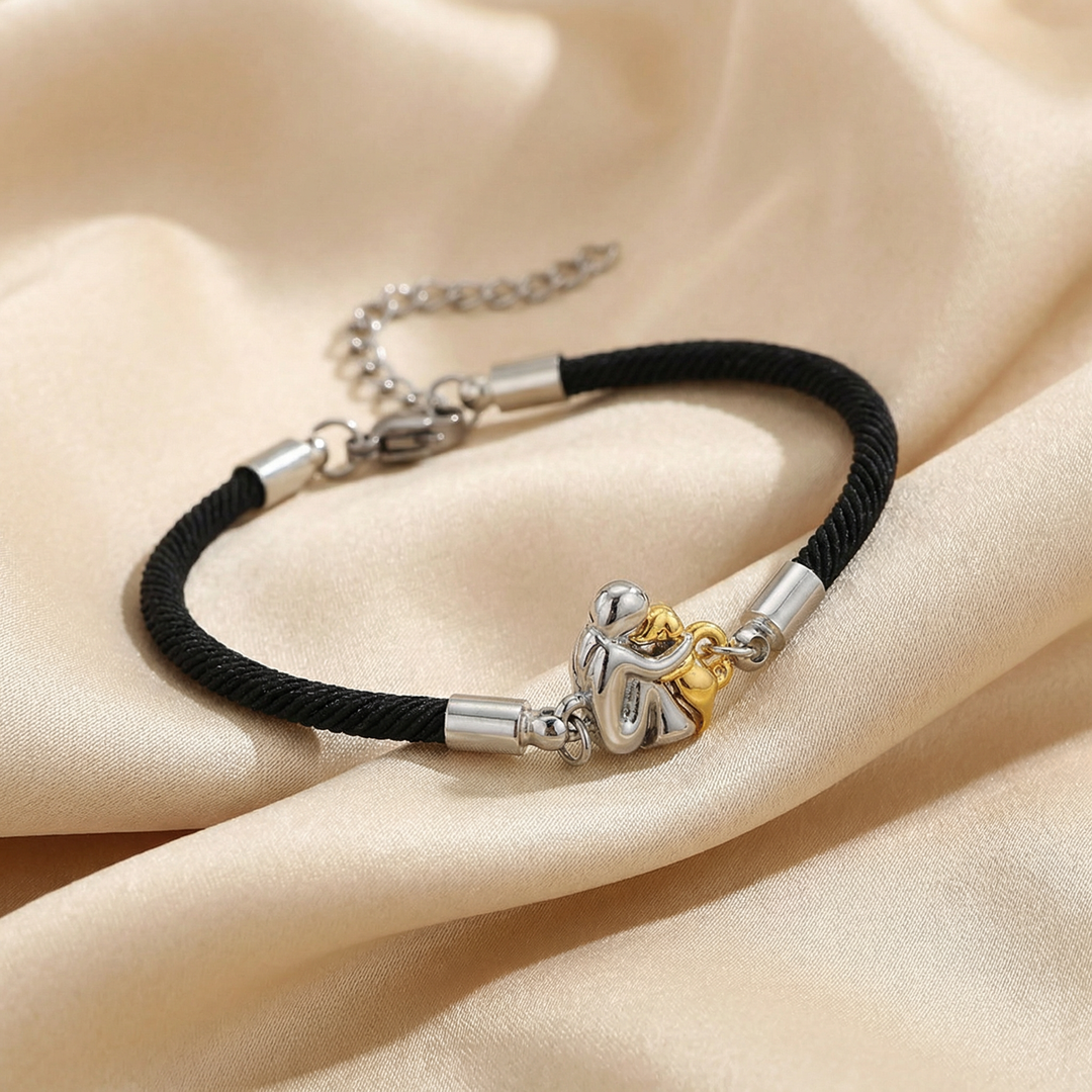 „Für immer im Herzen“ Hund Seilarmband