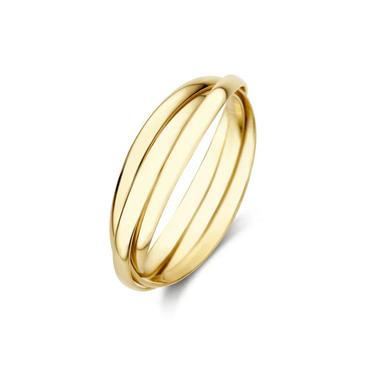 Goldener Léna Trielle Ring