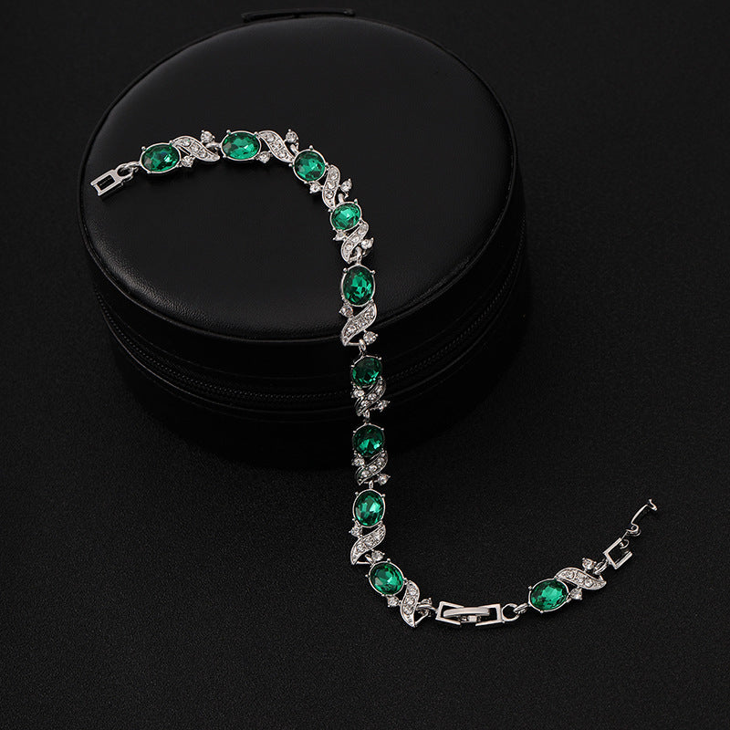 Pulsera Giada Bellini | Weißgold