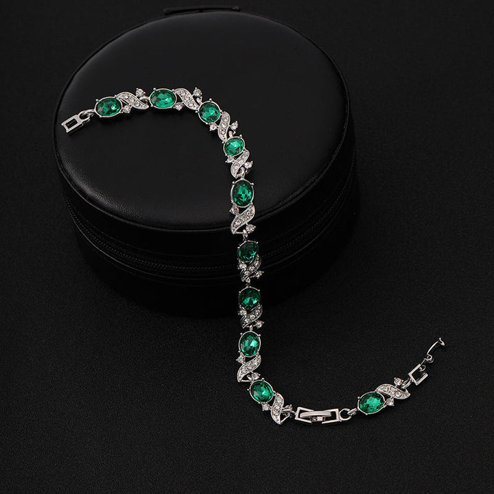 Pulsera Giada Bellini | Weißgold