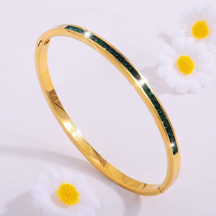 Himmelblaue Viride | Gold