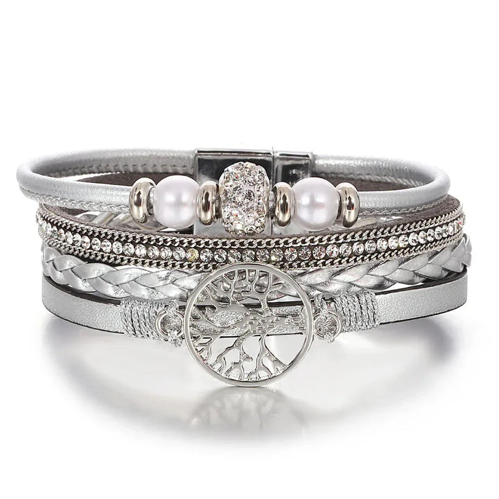 Baum des Lebens Strass Armband