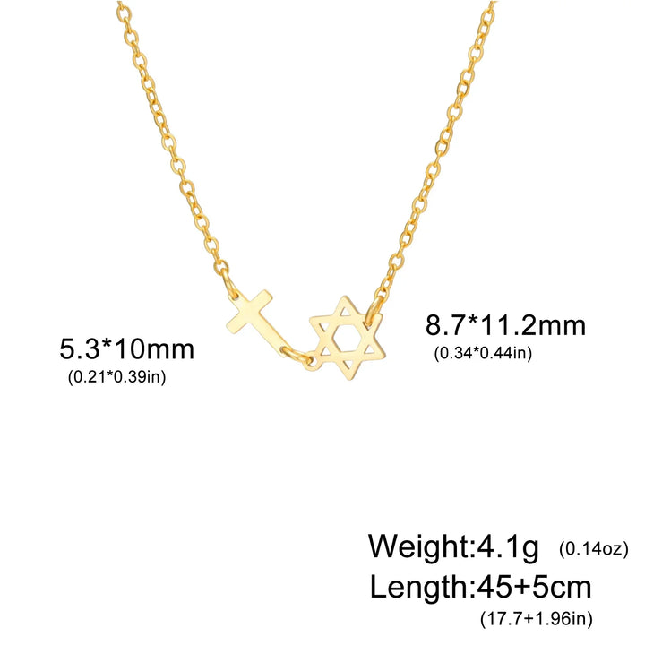 Spirituelle Einheits Anhänger Halskette