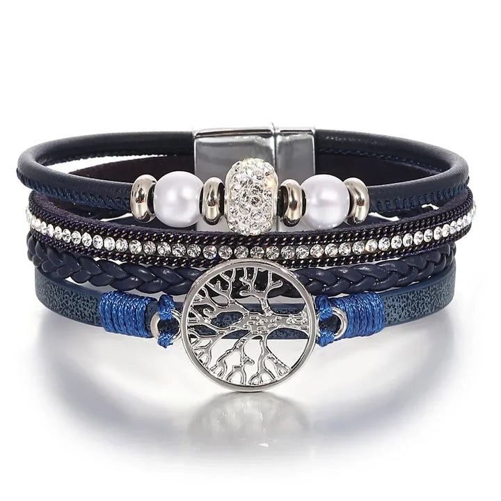 Baum des Lebens Strass Armband