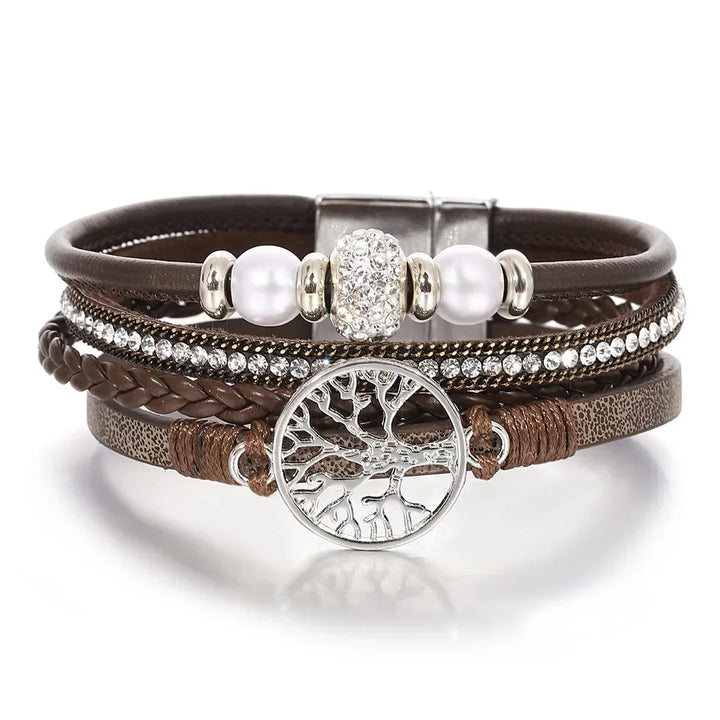 Baum des Lebens Strass Armband
