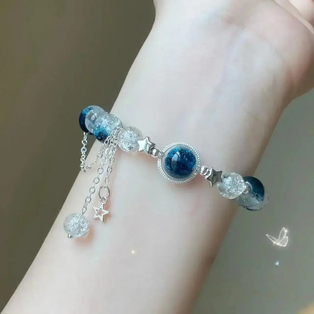 Stern Taschen Perlen Armband