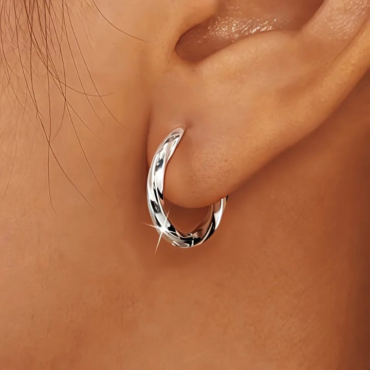 Minimalistische Geometrische Hängende Ohrringe