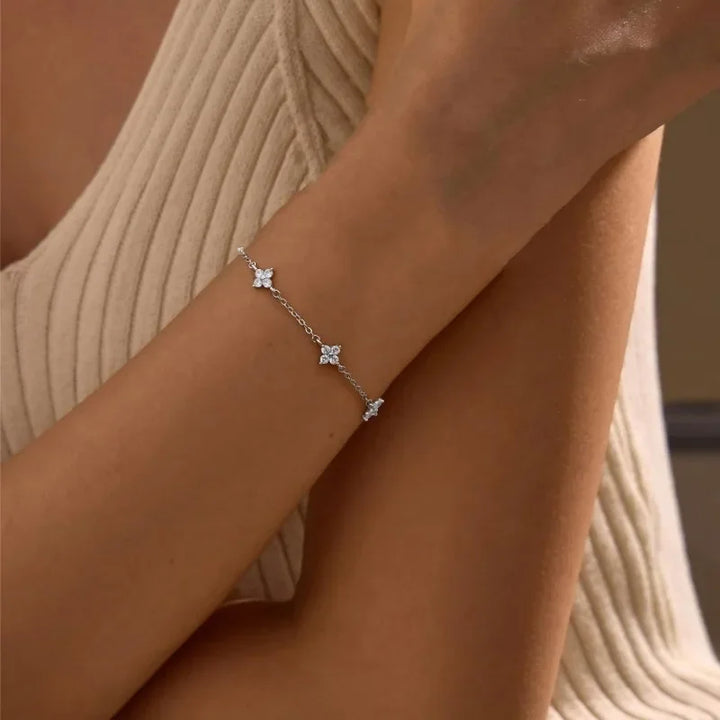 Schmetterlings Kristallarmband