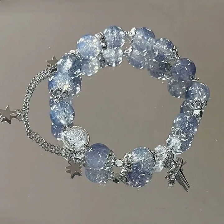 Stern Taschen Perlen Armband