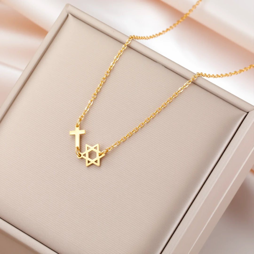 Spirituelle Einheits Anhänger Halskette