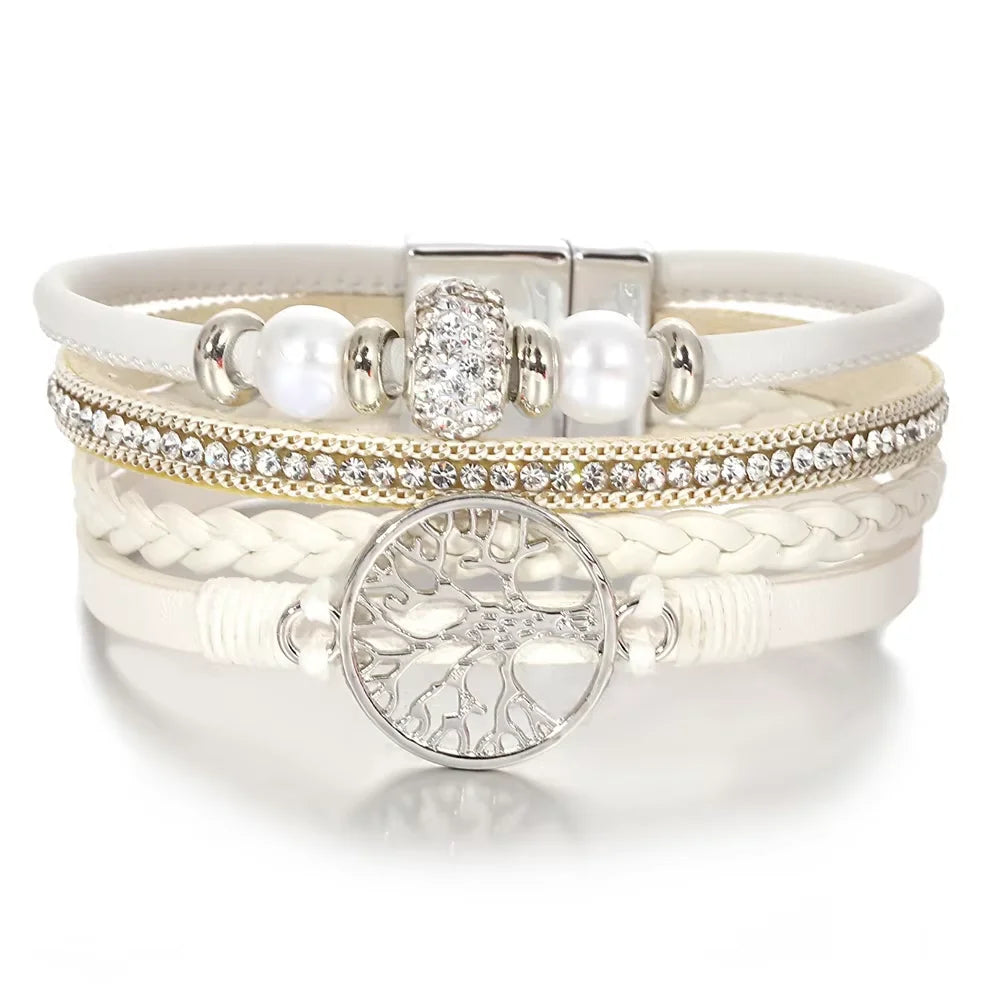 Baum des Lebens Strass Armband