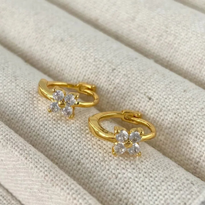 Glänzendes Glücksklee Set