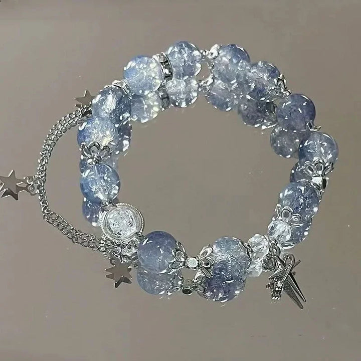 Stern Taschen Perlen Armband