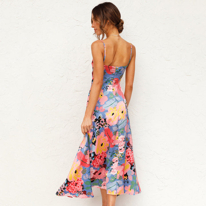 Jasmin Blumen Maxikleid für Hochzeitsgäste foto 5