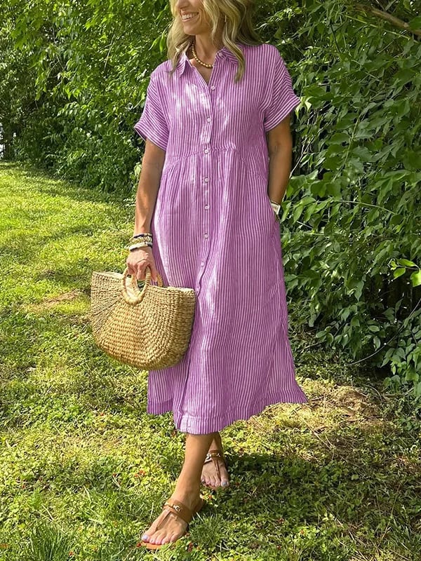 Ruby Maxikleid aus luftiger Baumwolle foto 6