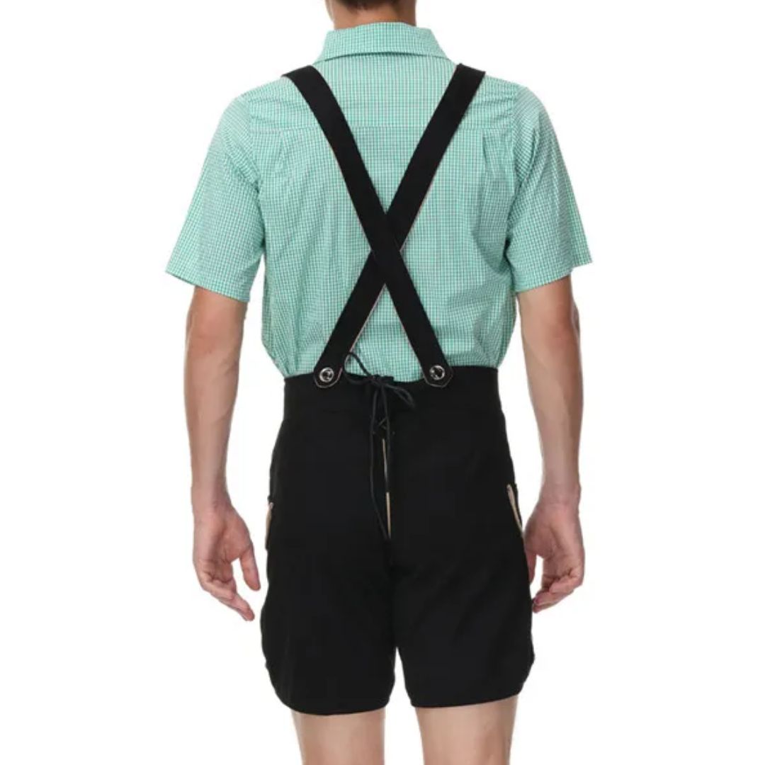 Bayerische Herren Lederhose zum Oktoberfest (4)