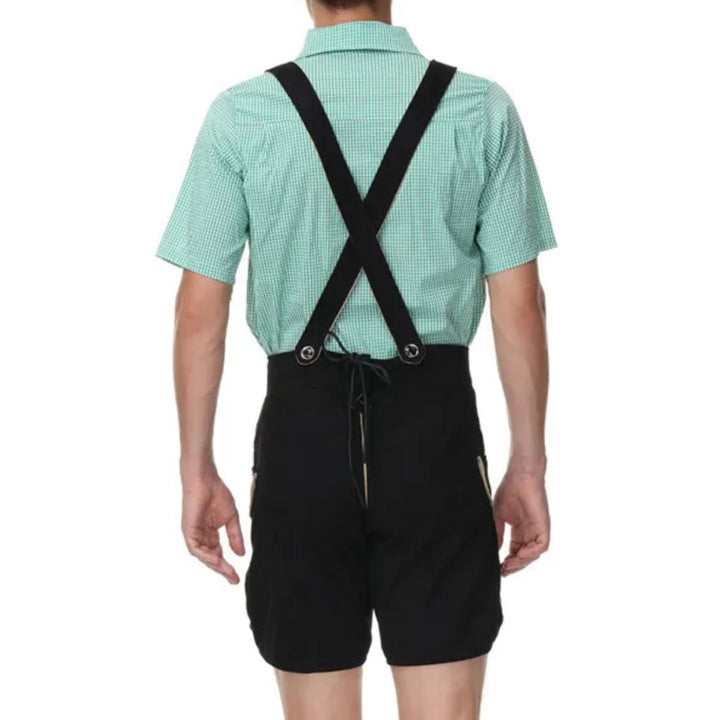 Bayerische Herren Lederhose zum Oktoberfest (4)