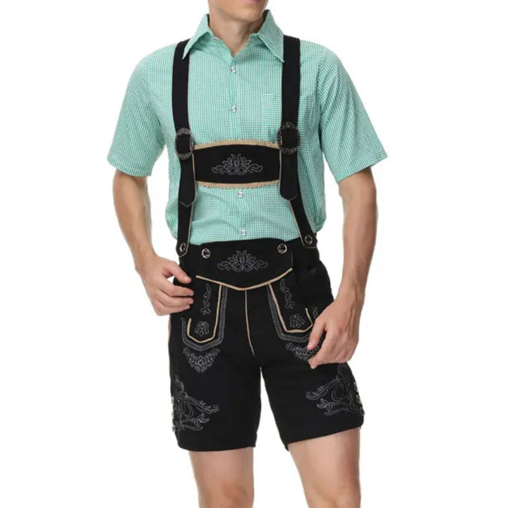 Bayerische Herren Lederhose zum Oktoberfest (5)