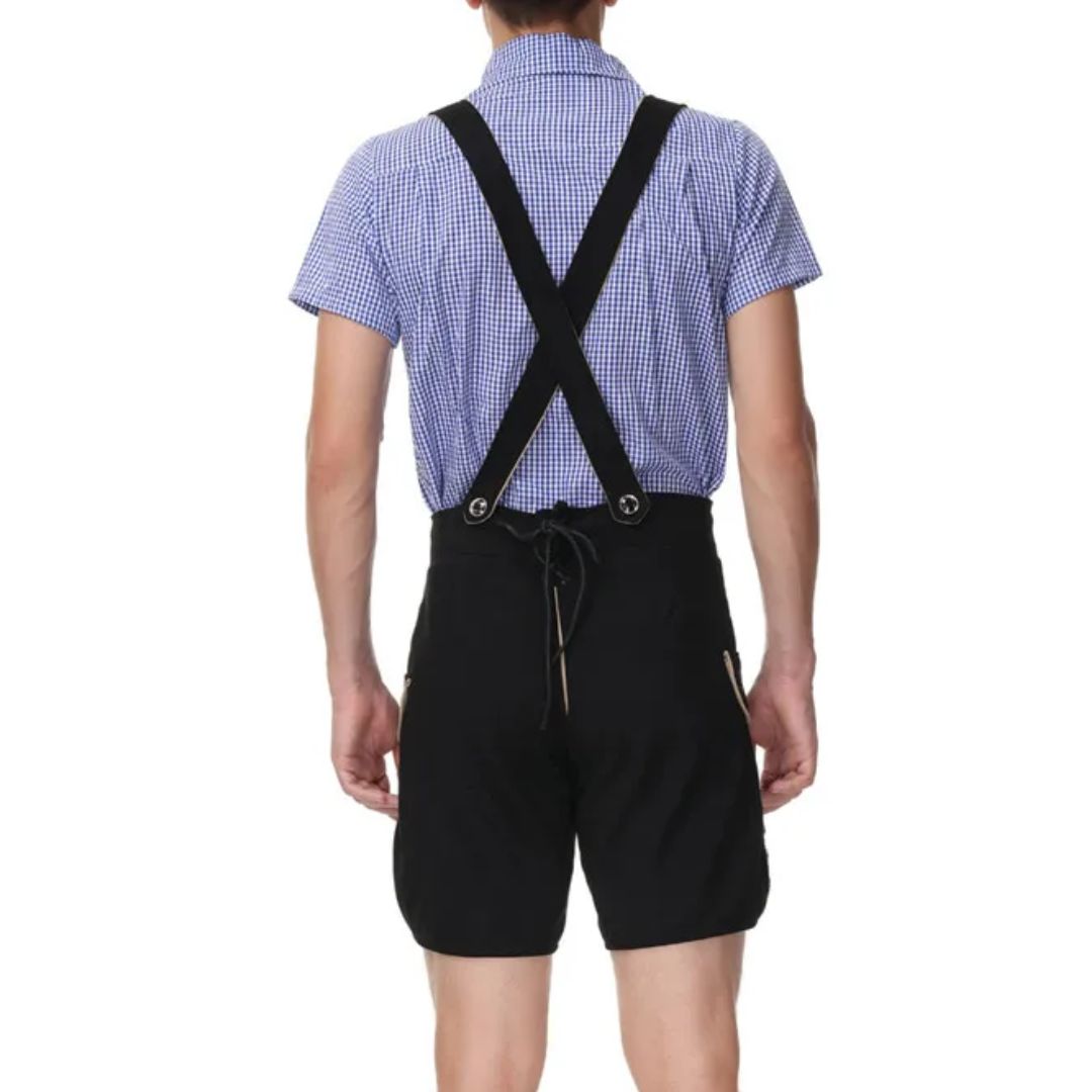 Bayerische Herren Lederhose zum Oktoberfest (7)