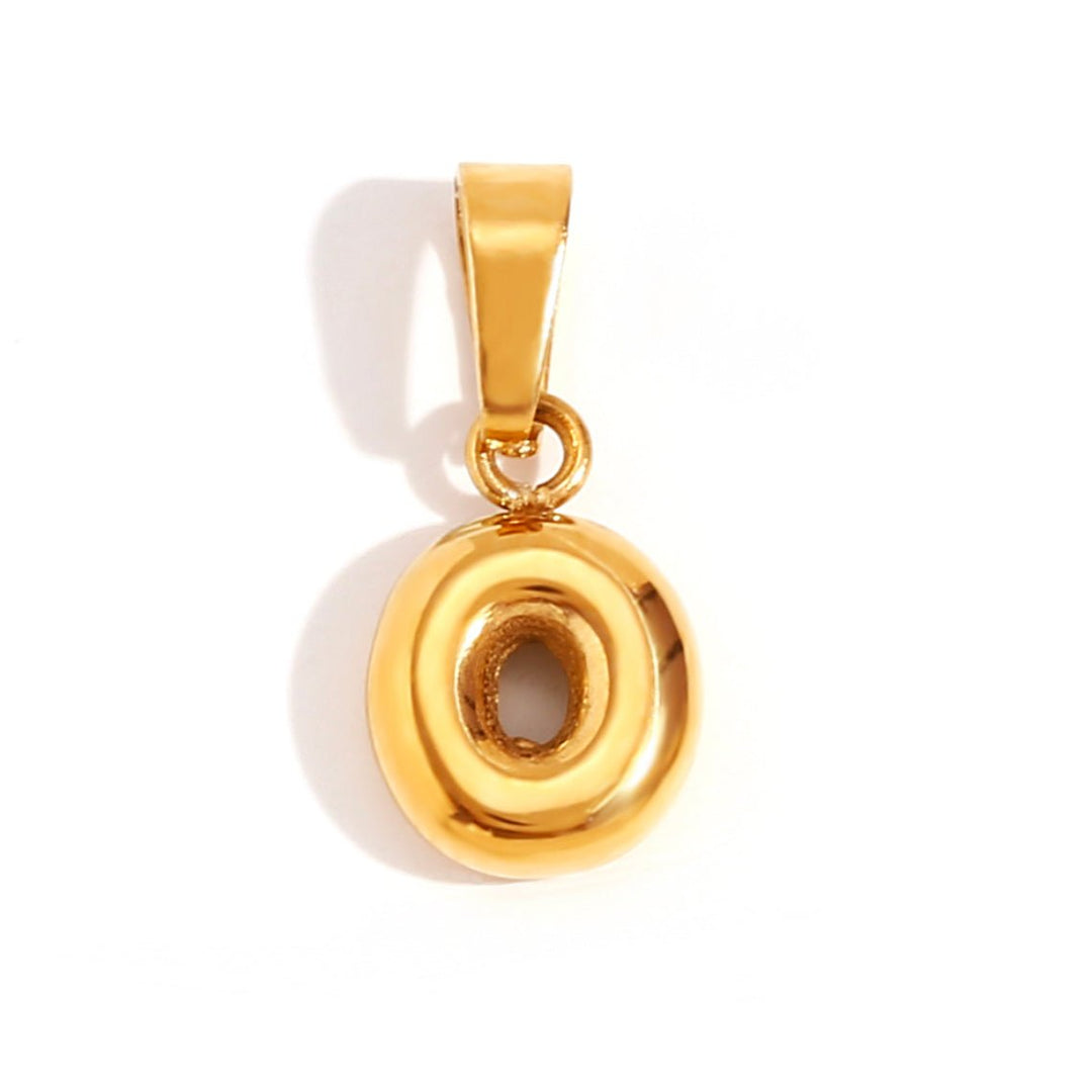 Schicke Buchstaben Perlen Halskette