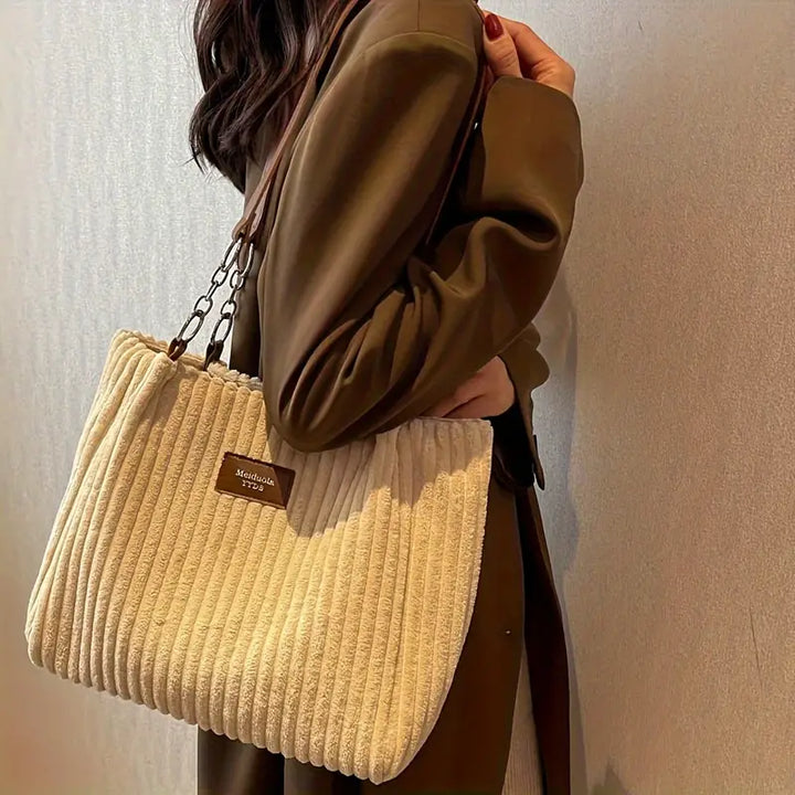 Marla Strandtasche aus Baumwoll-Kord foto 4