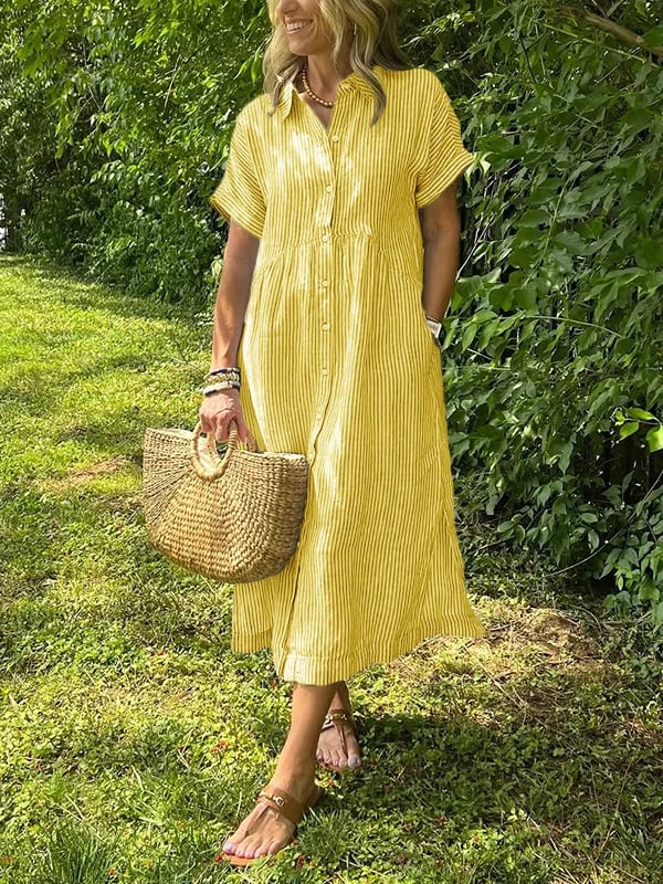 Ruby Maxikleid aus luftiger Baumwolle foto 2