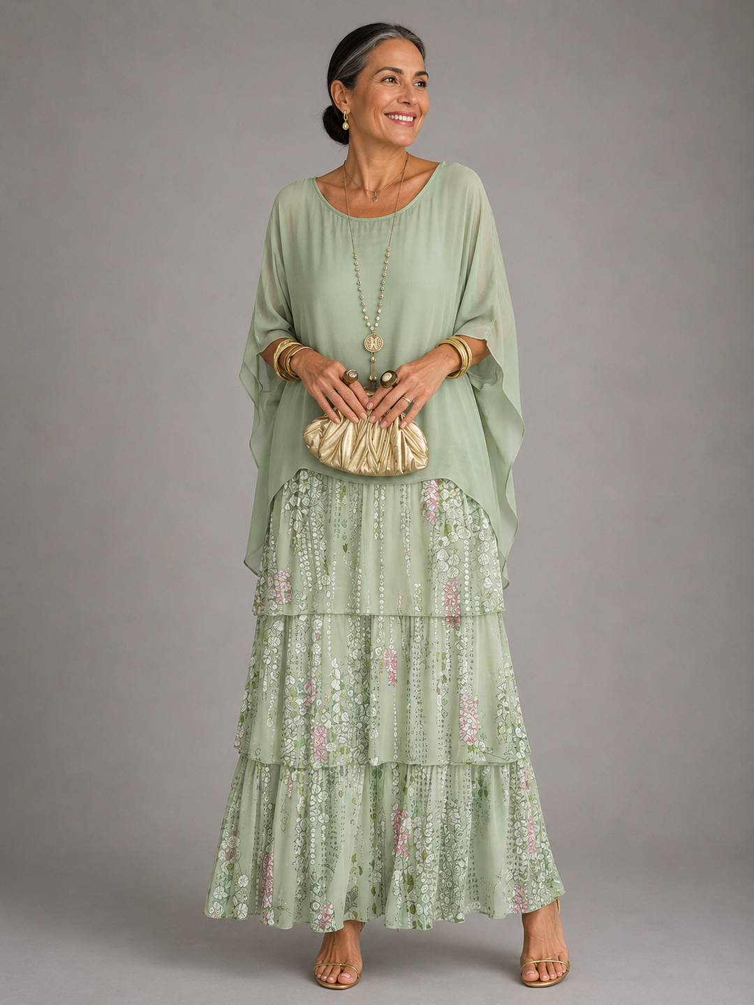 Damen Abendkleid lang für den Herbst (13)
