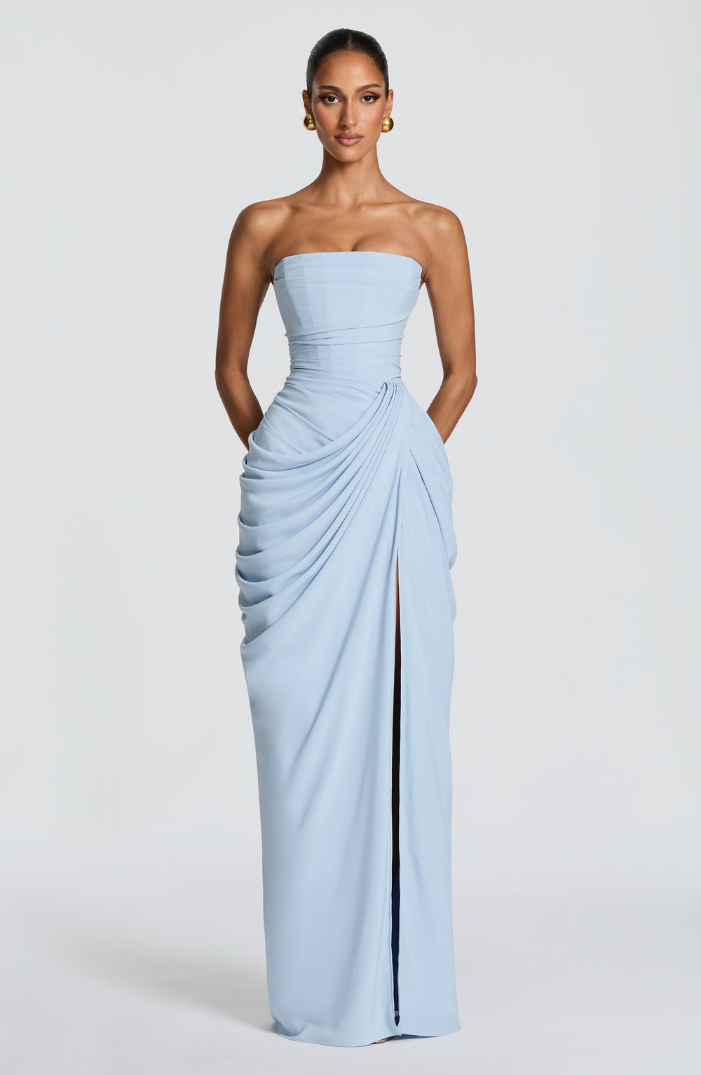 Damen Abendkleid Lang im eleganten Stil (2)