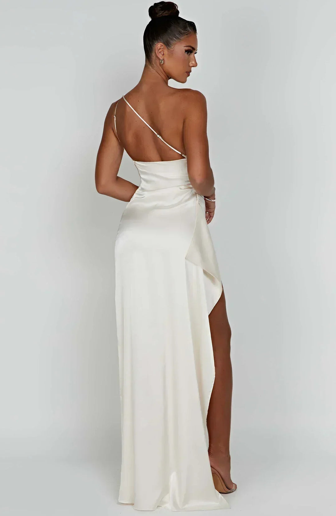 Damen Asymmetrisches Maxikleid für festliche Anlässe (10)