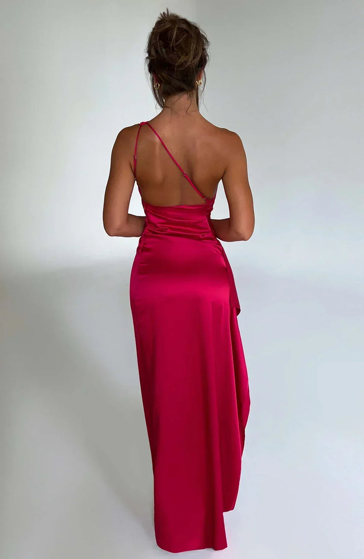 Damen Asymmetrisches Maxikleid für festliche Anlässe (2)