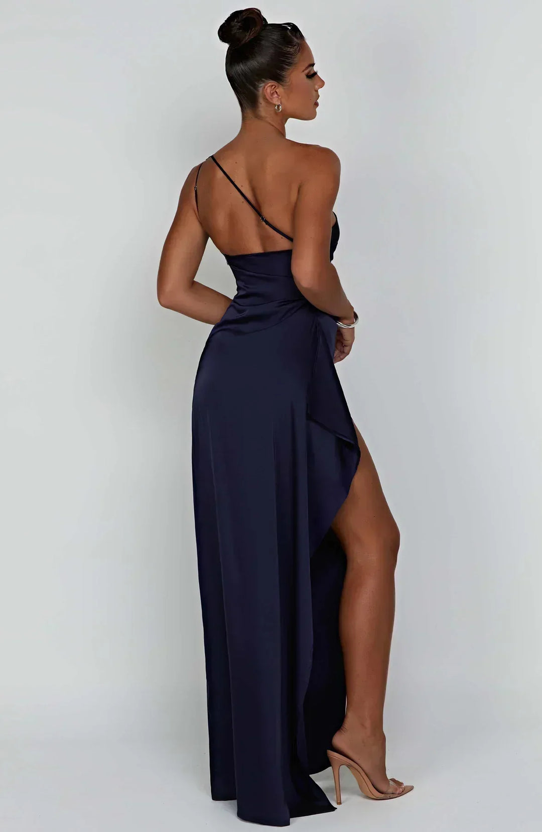 Damen Asymmetrisches Maxikleid für festliche Anlässe (8)