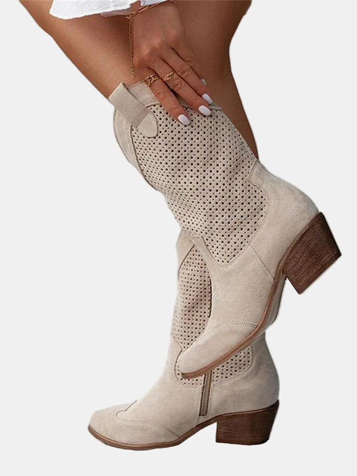 Damen Atmungsaktive Stiefeletten für Übergangswetter in Beige