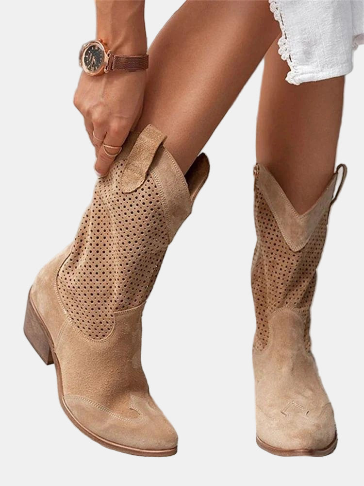 Damen Atmungsaktive Stiefeletten für Übergangswetter in Braun