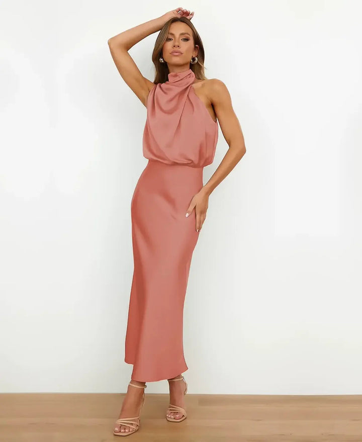 Damen Baumwoll-Midikleid für Hochzeitsgäste (7)
